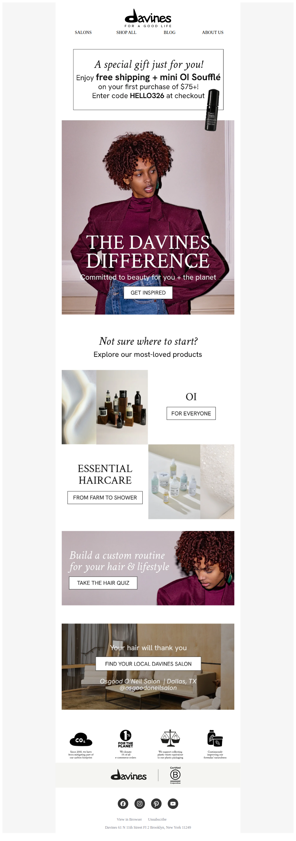 Rediscover beauty with Davines ✨