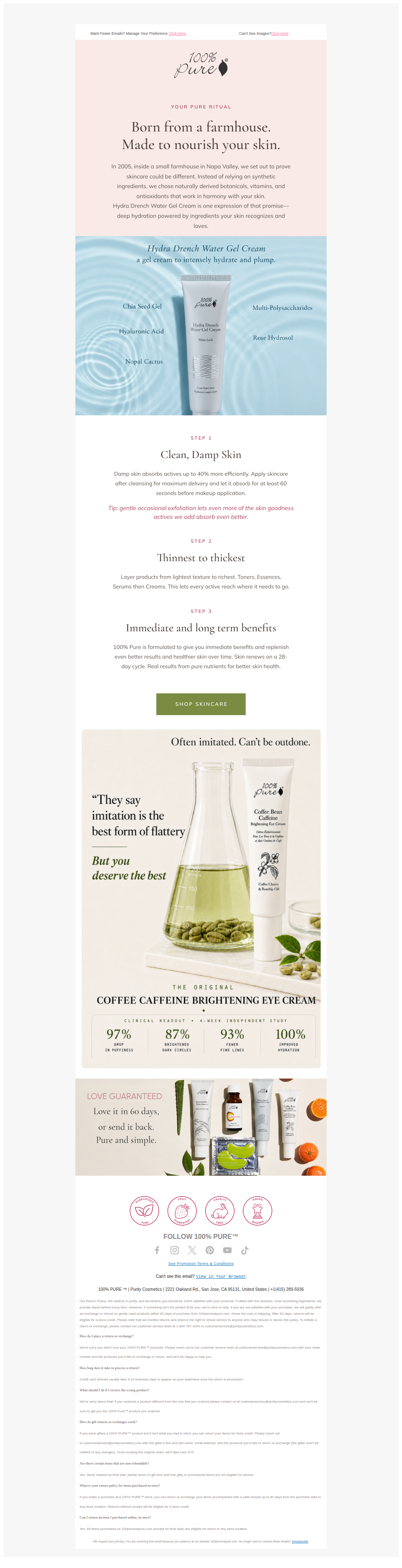 From Napa Valley to your skincare ritual