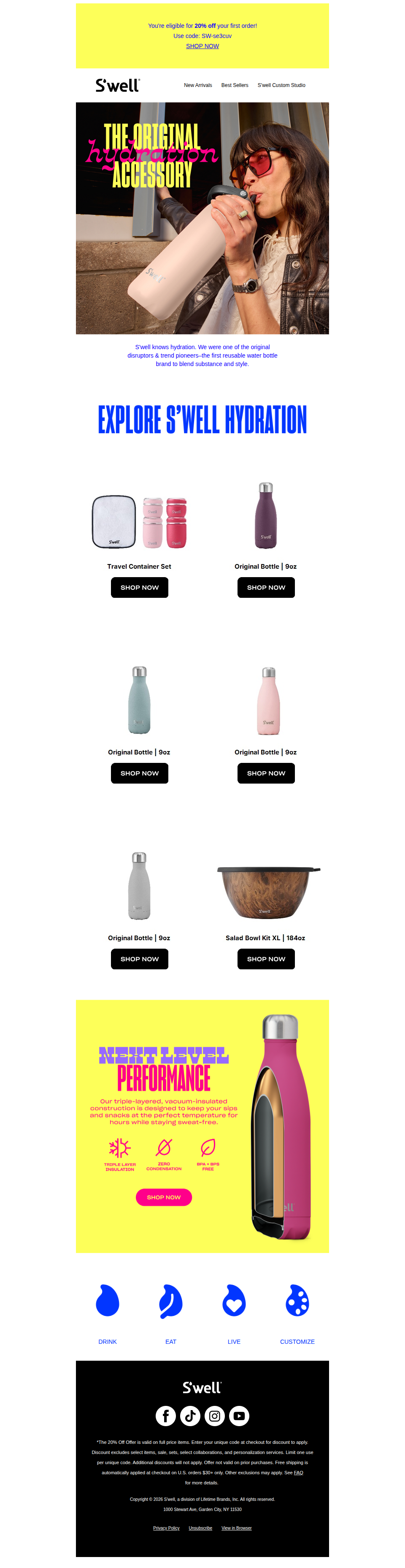 The Original Hydration Accessory Since 2010