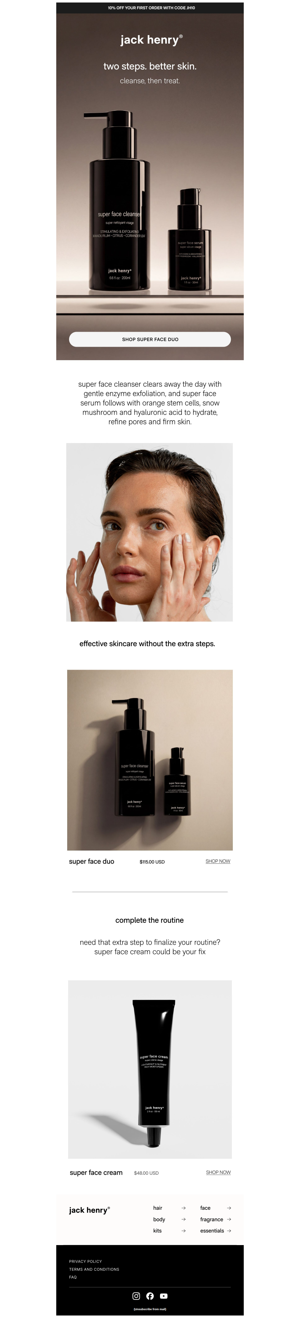 Two Steps. Better Skin.