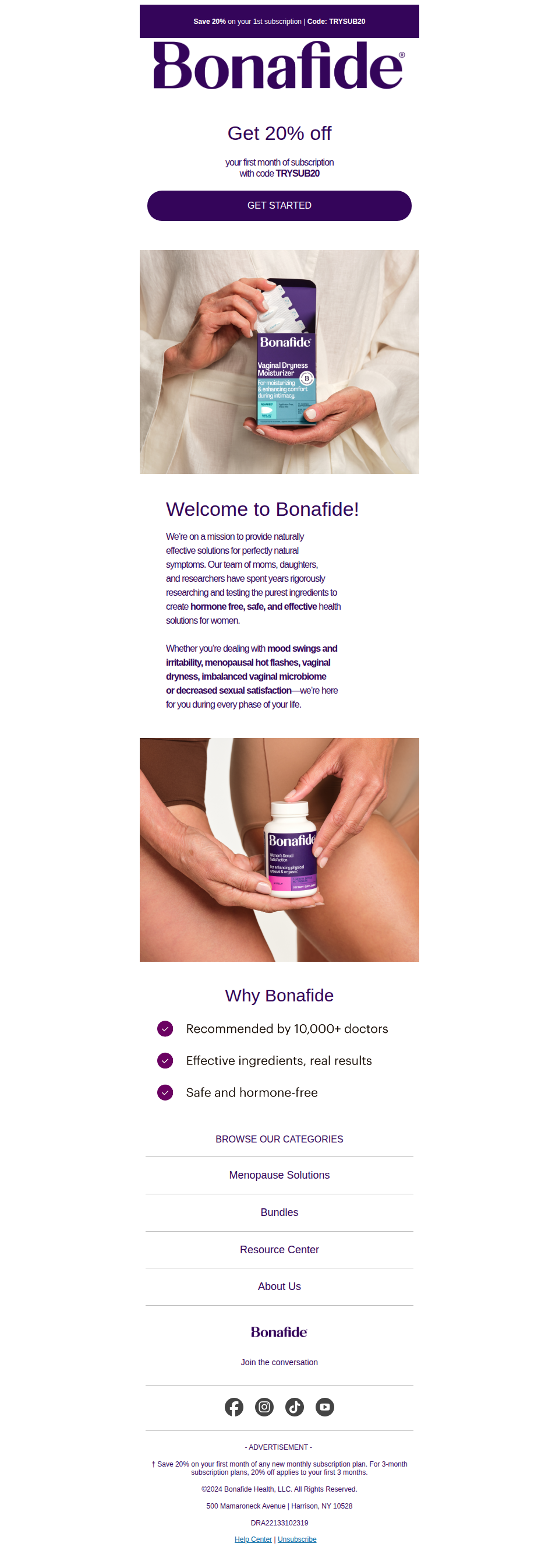 Welcome to Bonafide!