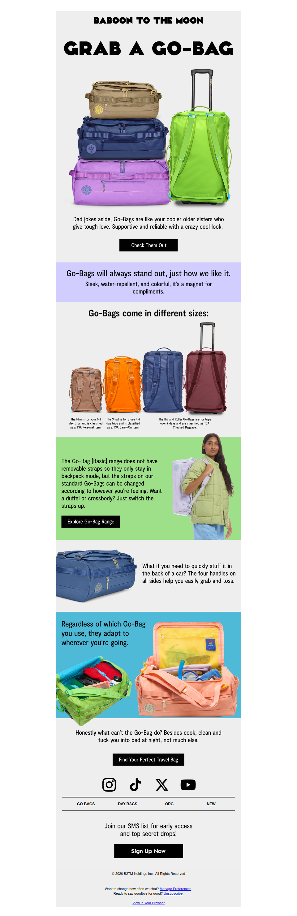 WHAT’S A GO-BAG?