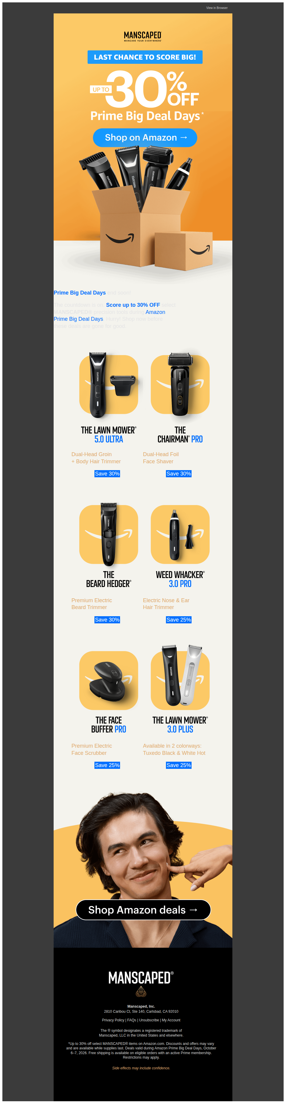 LAST CALL! Prime Big Deal Days ends tonight