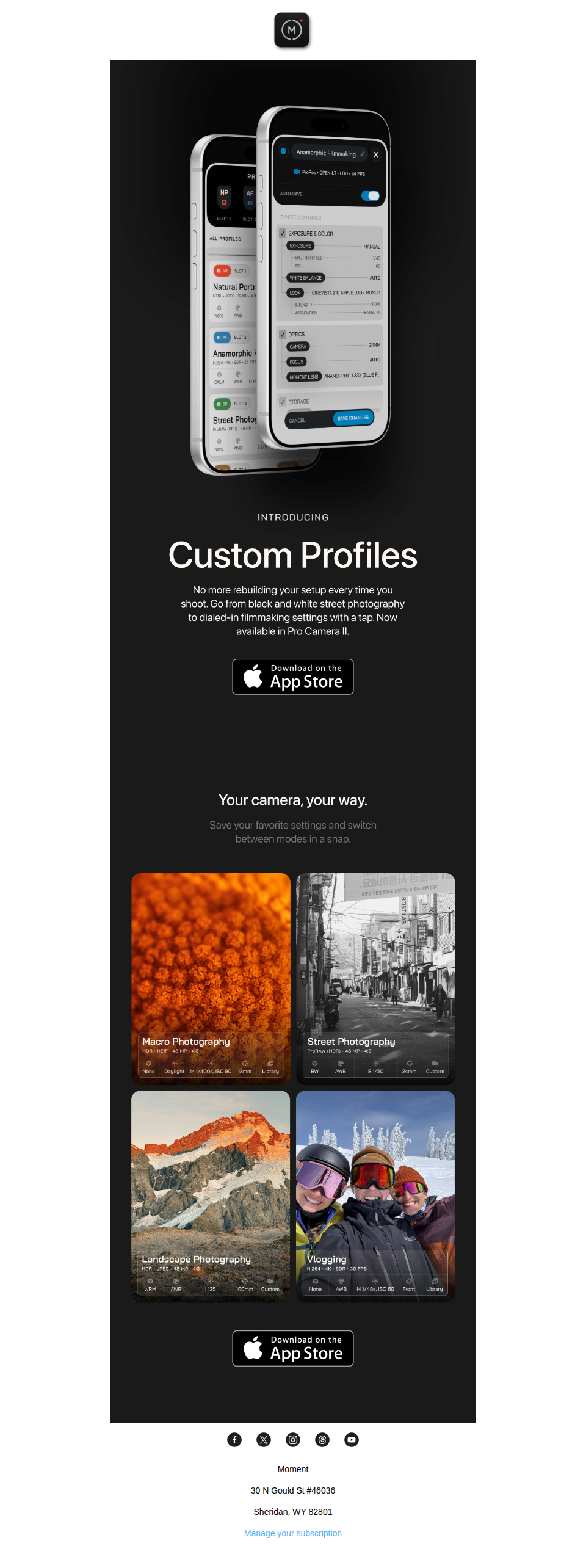 Build Your Custom Camera Profile