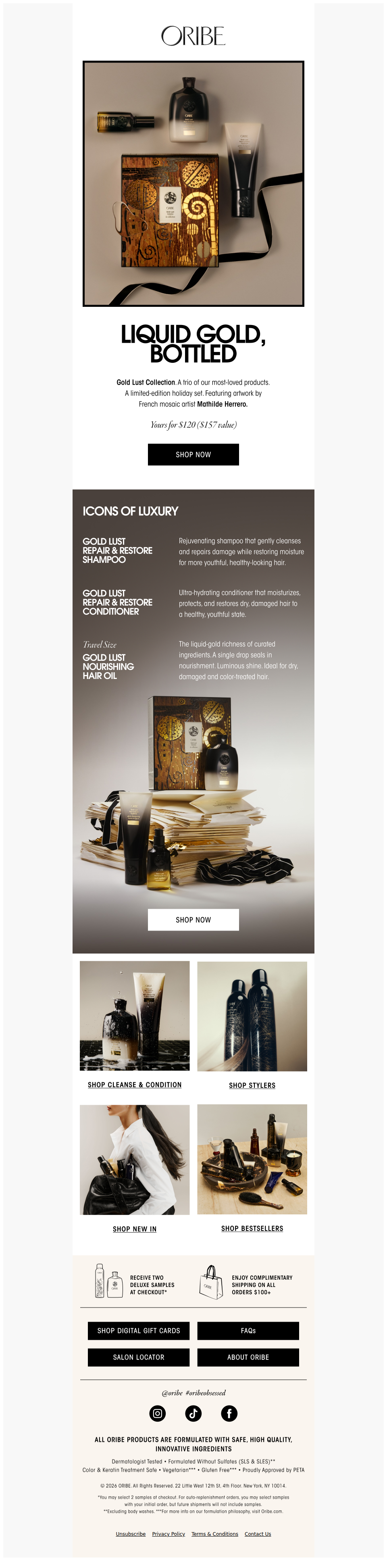 GIFTED. GOLD LUST: THE LIMITED-EDITION SET.