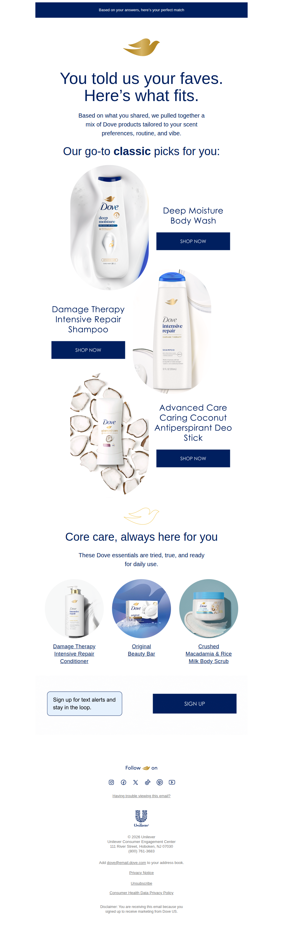 Meet your Dove must-haves ✨
