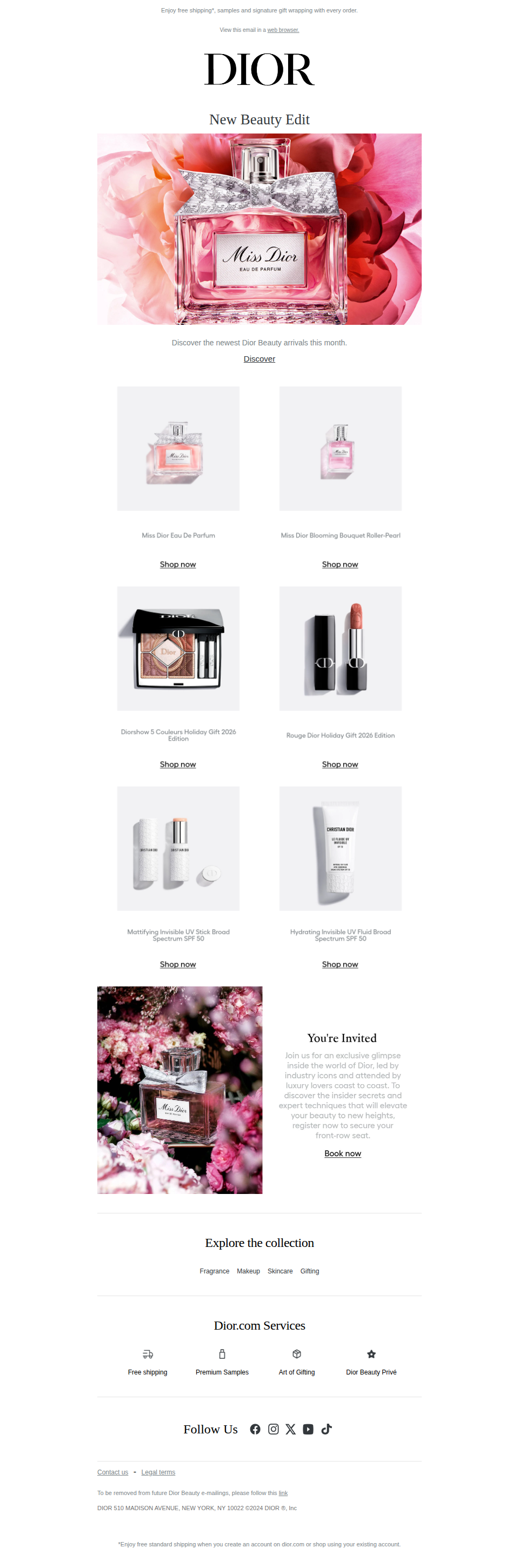 IT’S HERE | Your weekly Dior edit, designed only for you.