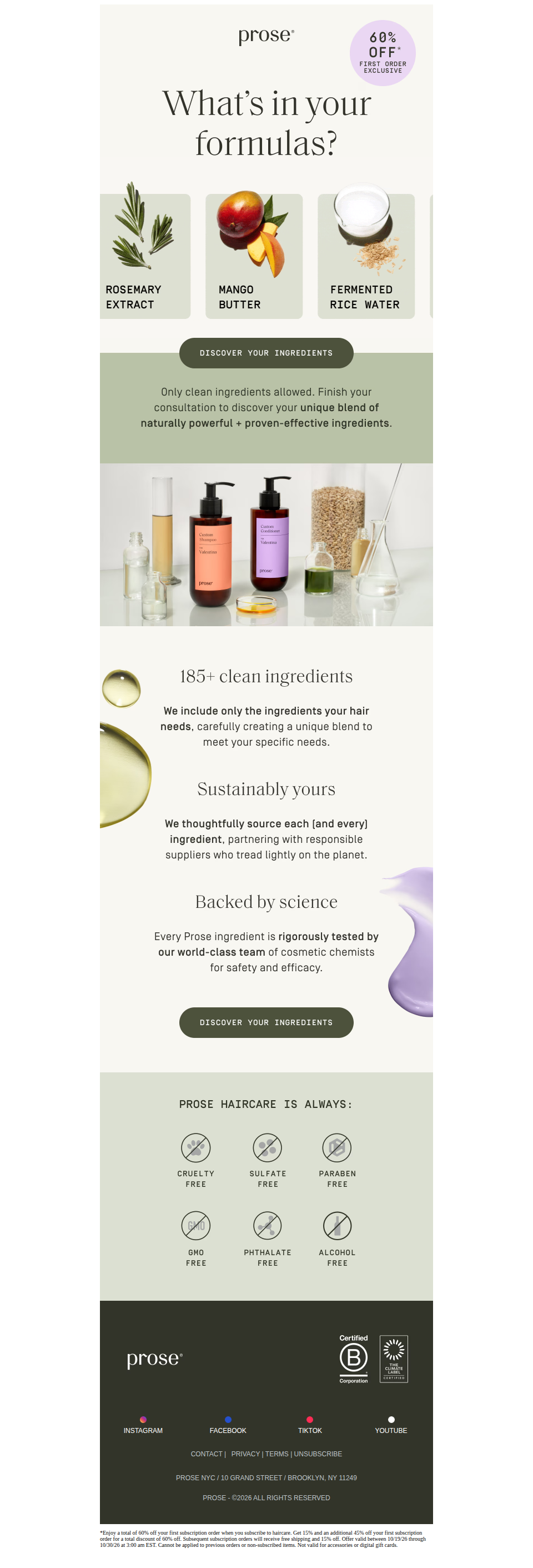 Want a cleaner shampoo, ?