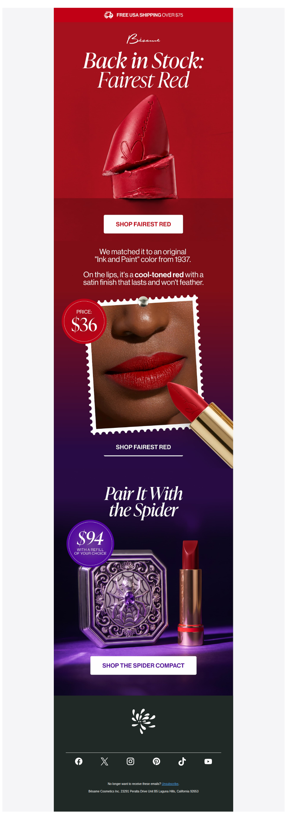 Fairest Red Is Back