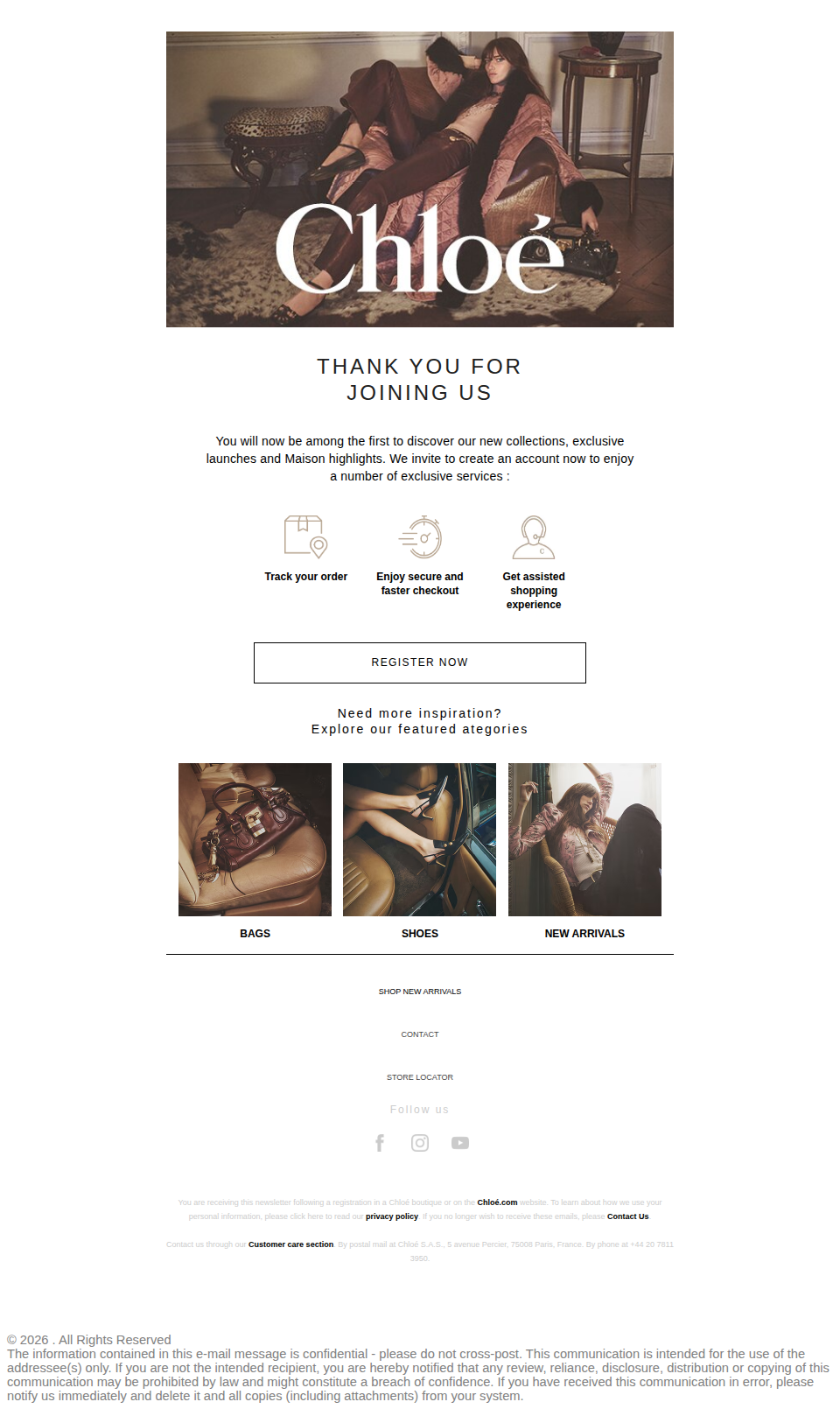 Welcome to Chloé