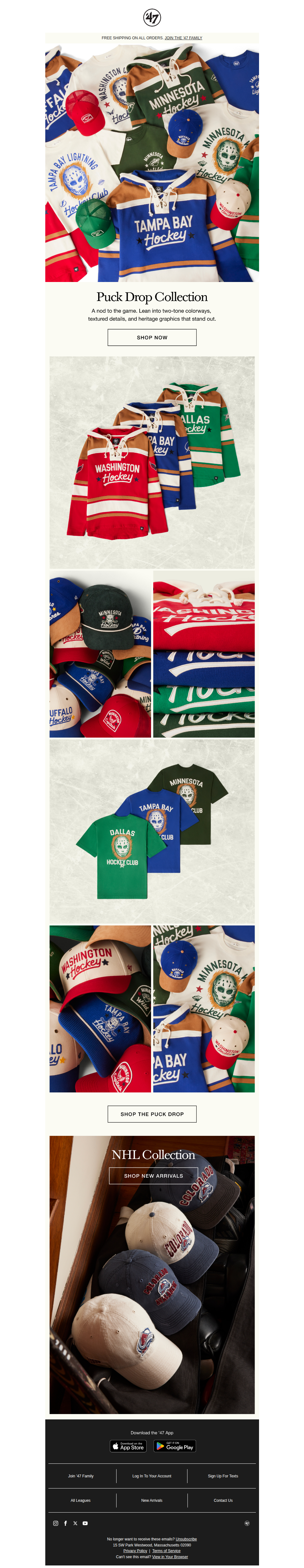 Drop In For The Puck Drop Collection