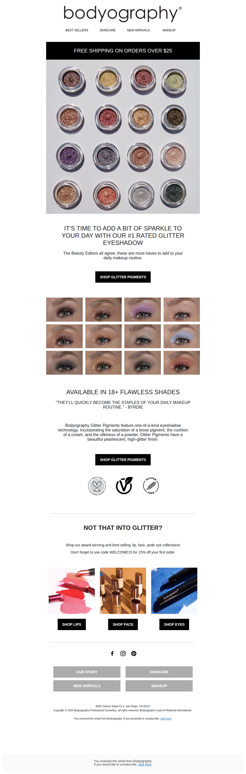 Treat Yourself to the #1 Rated Glitter Eyeshadow ✨