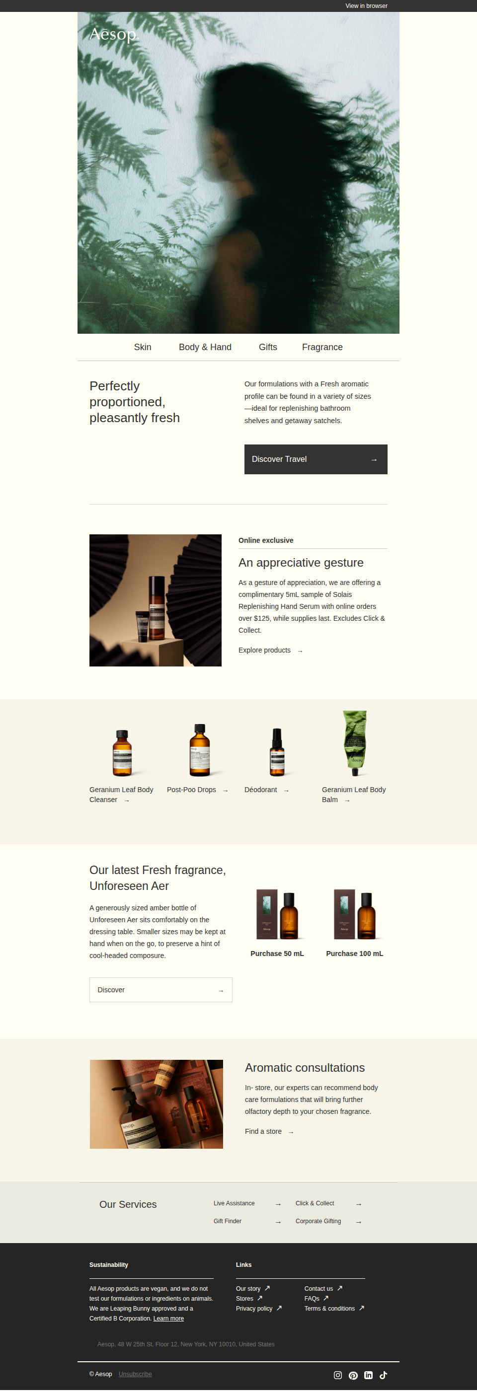 Receive a premium sample of Solais