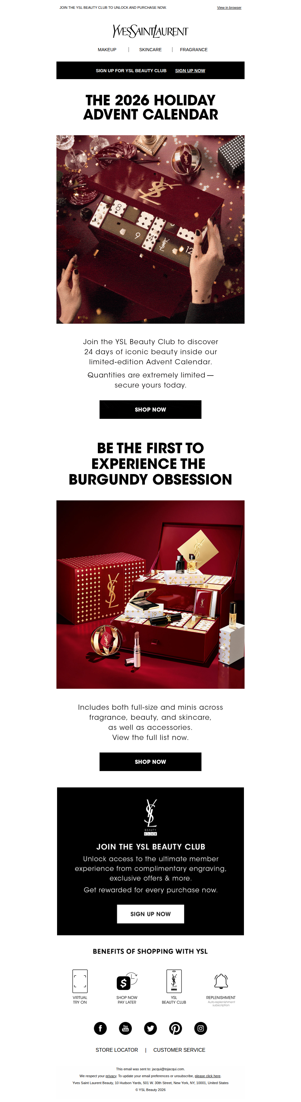 JUST DROPPED: The 2026 Holiday Advent Calendar