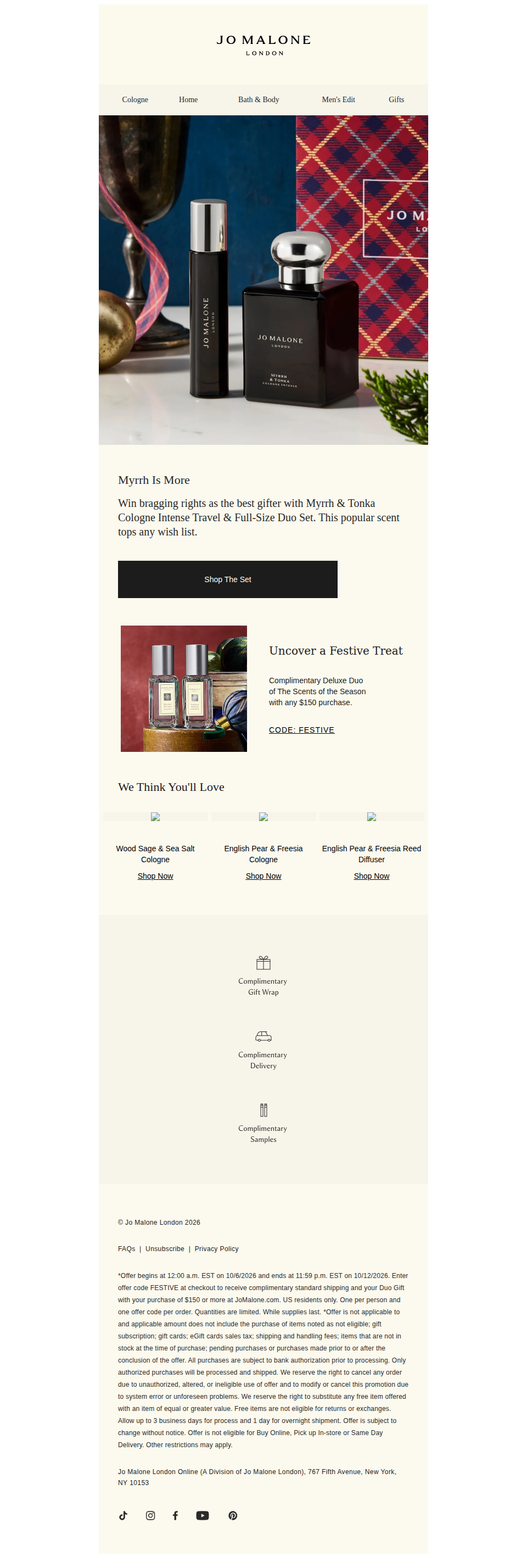 Myrrh & Tonka must-haves, for them or you