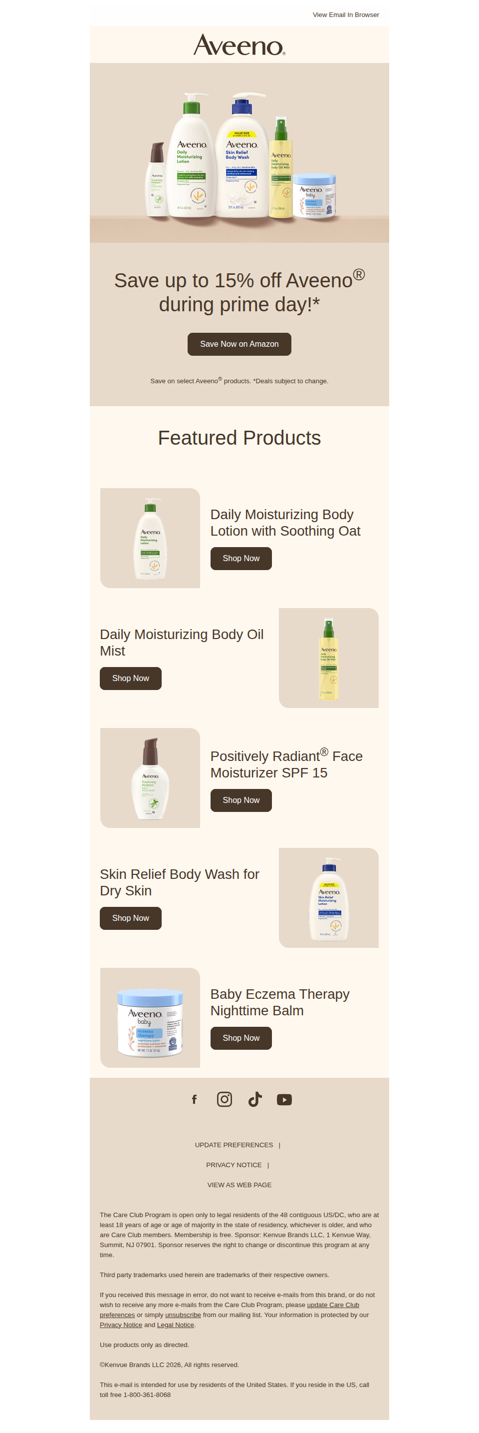 Jacqui, your Prime Day Aveeno® deals are waiting ✨