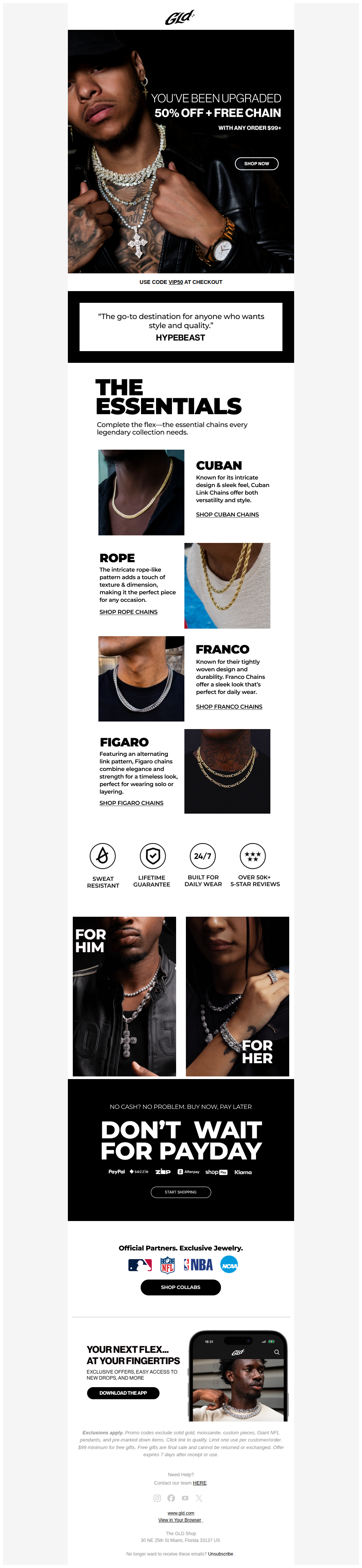 [Exclusive Offer] 😱 FREE Chain + 50% OFF Upgrade