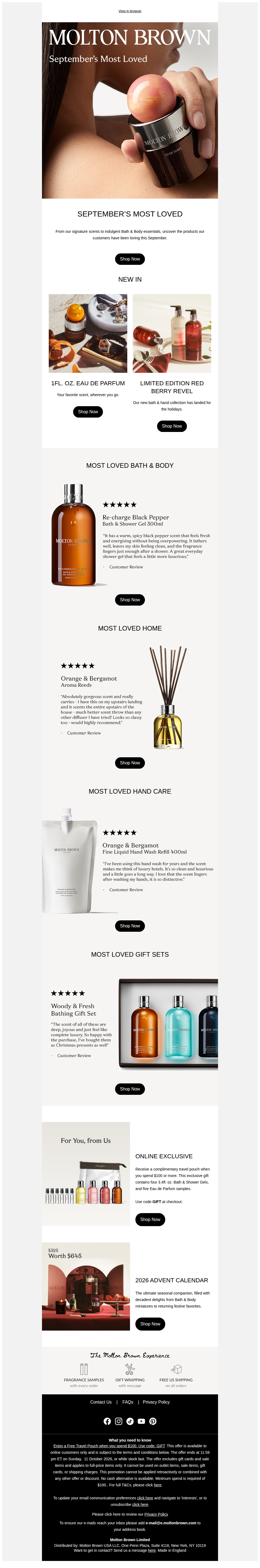 September’s Most Loved, According To You 