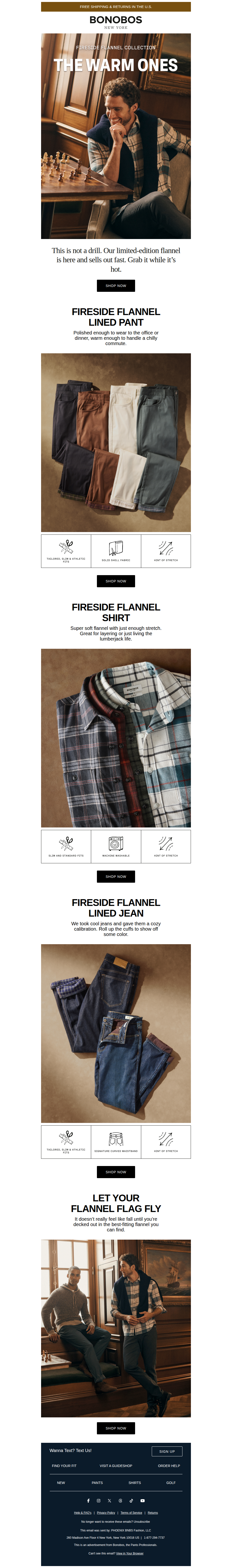 Fall Without Flannel? Don’t Even Joke.