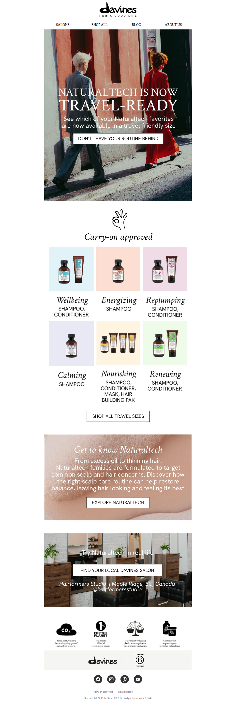 TRAVEL READY ✈️ with Naturaltech