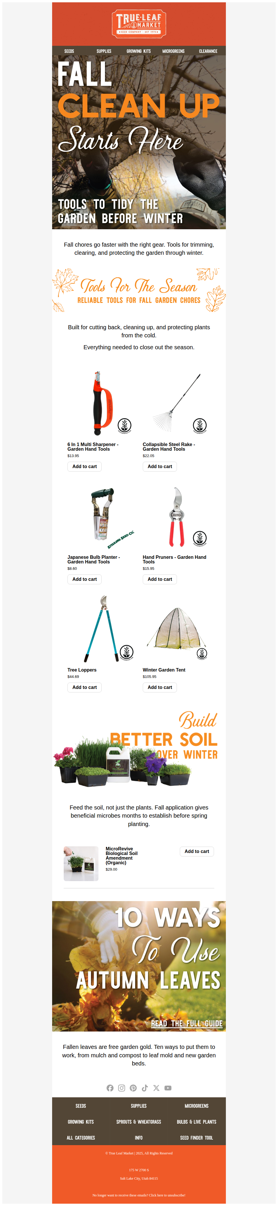 Your Fall Cleanup Toolkit 🍂