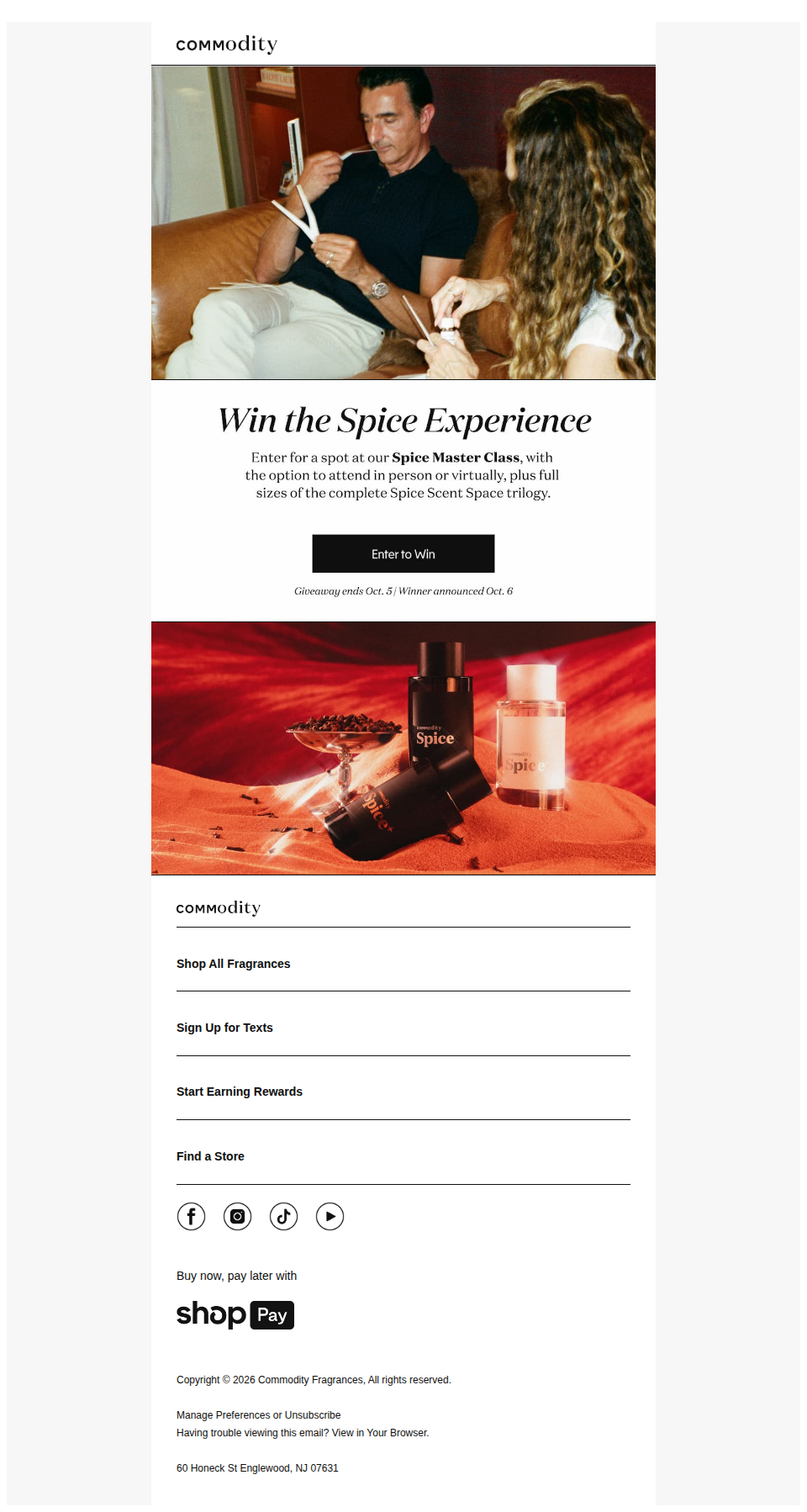 Step inside the world of Spice