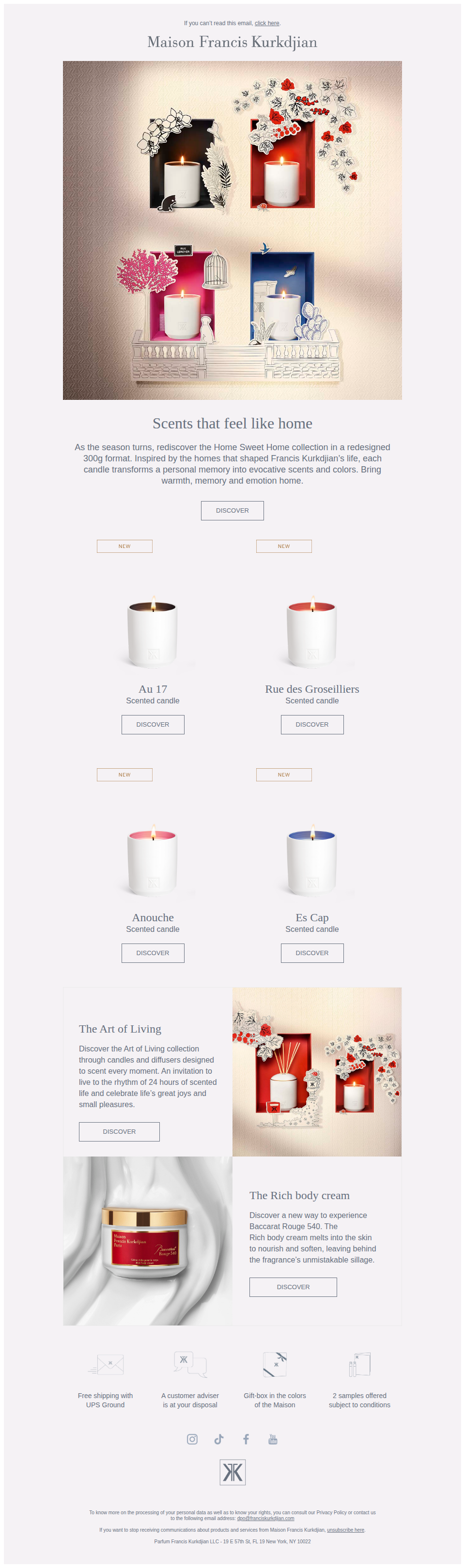 Scents that feel like home