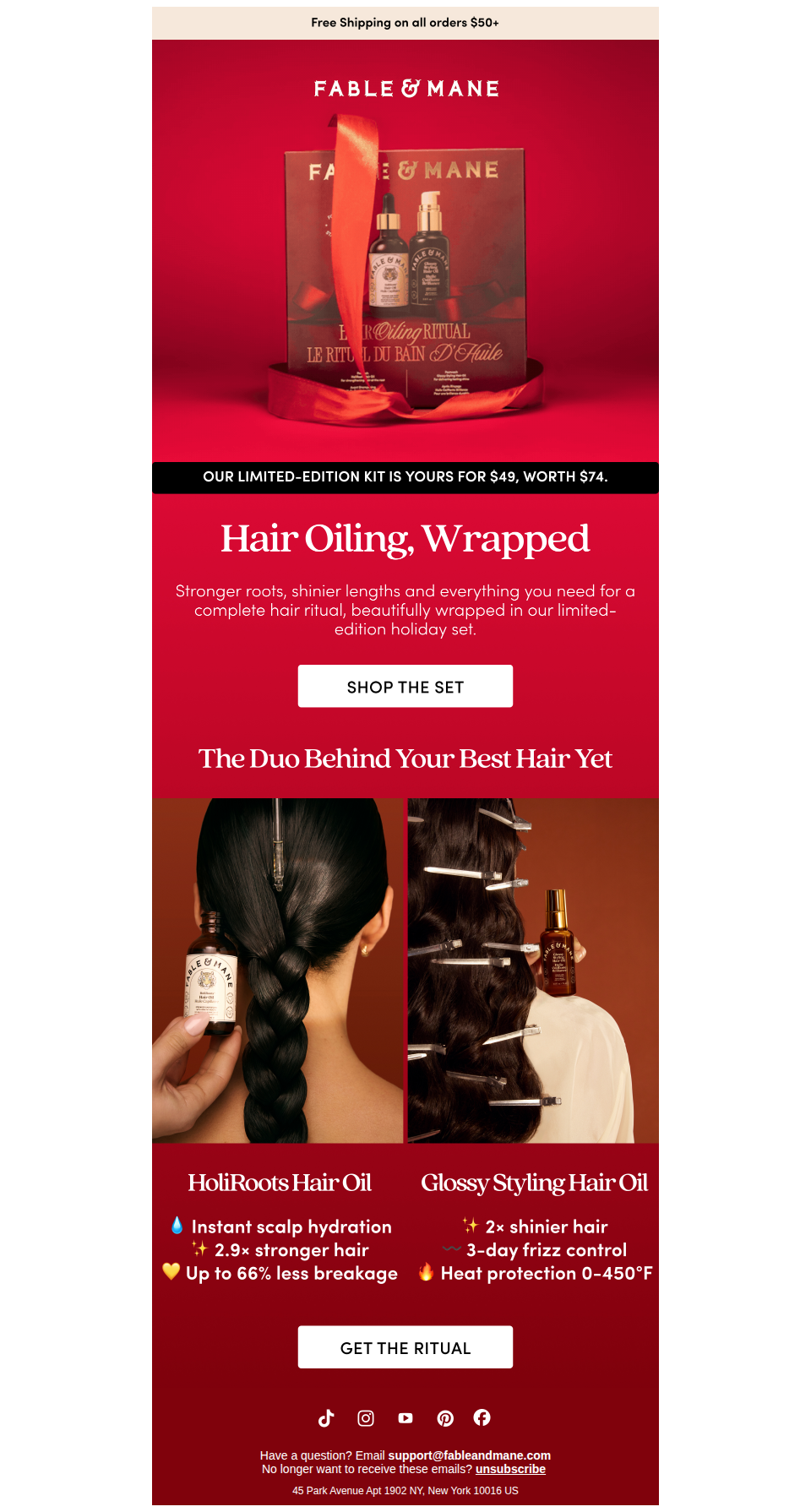 The Hair Oiling Ritual, Wrapped 🎁
