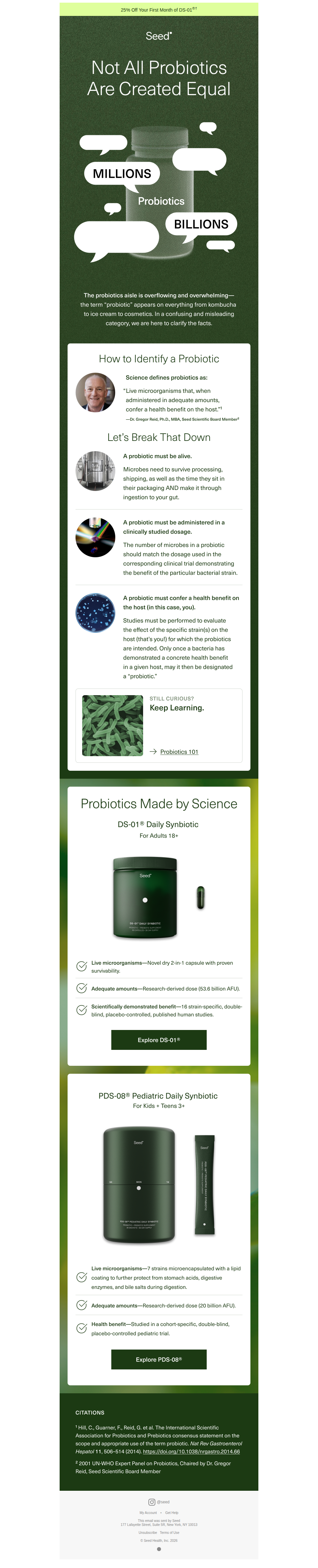 Reclaiming probiotics for science.