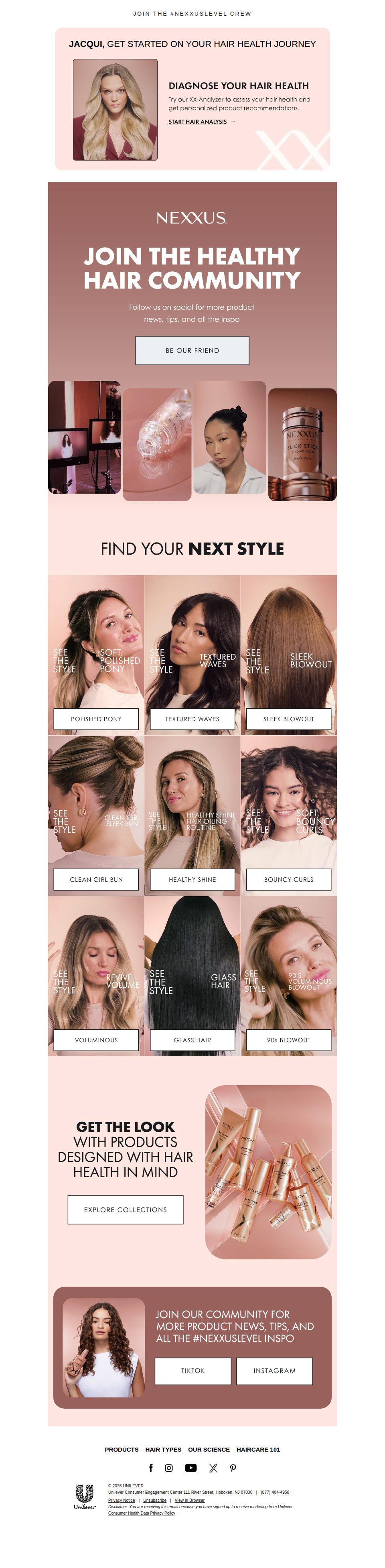 Follow us for all the healthy hair inspo 👍