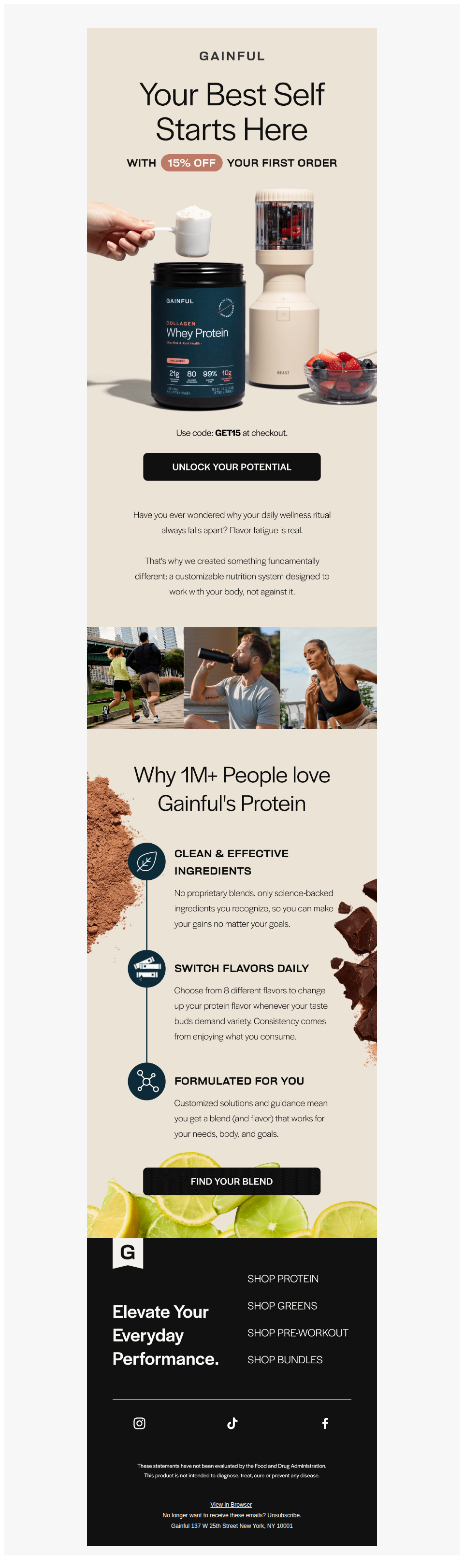 Fuel Your Wellness Journey with 15% Off