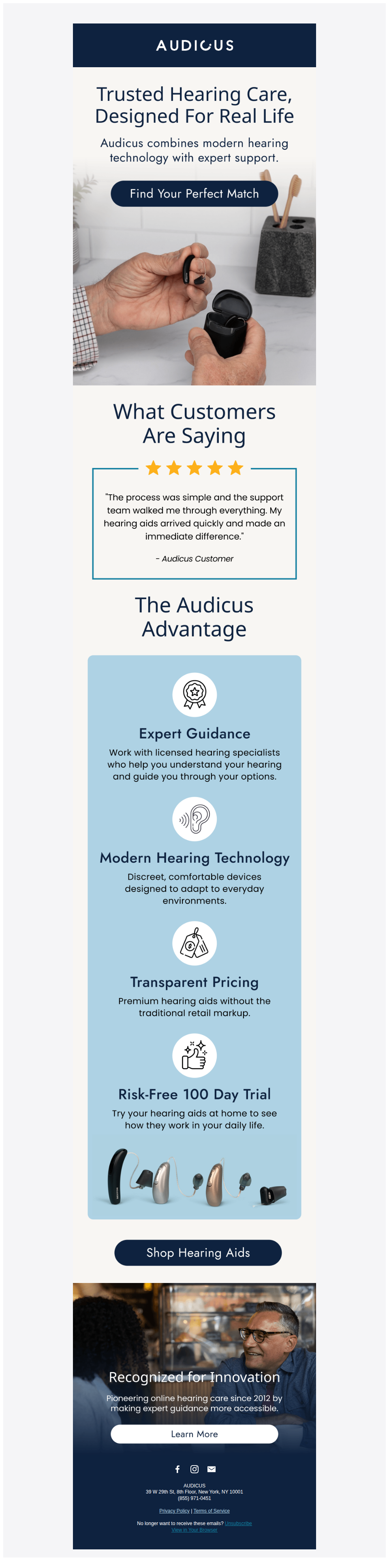 Why thousands trust Audicus