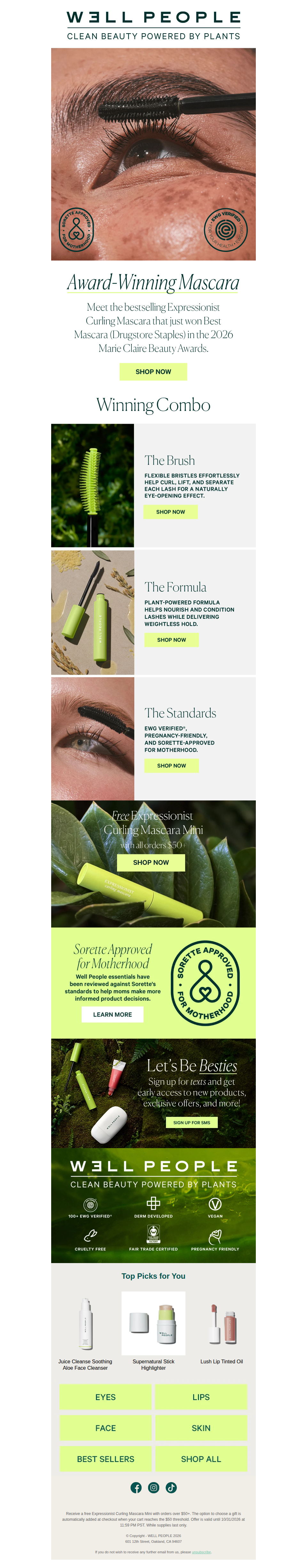 Award-Winning Lashes are now yours 🏆