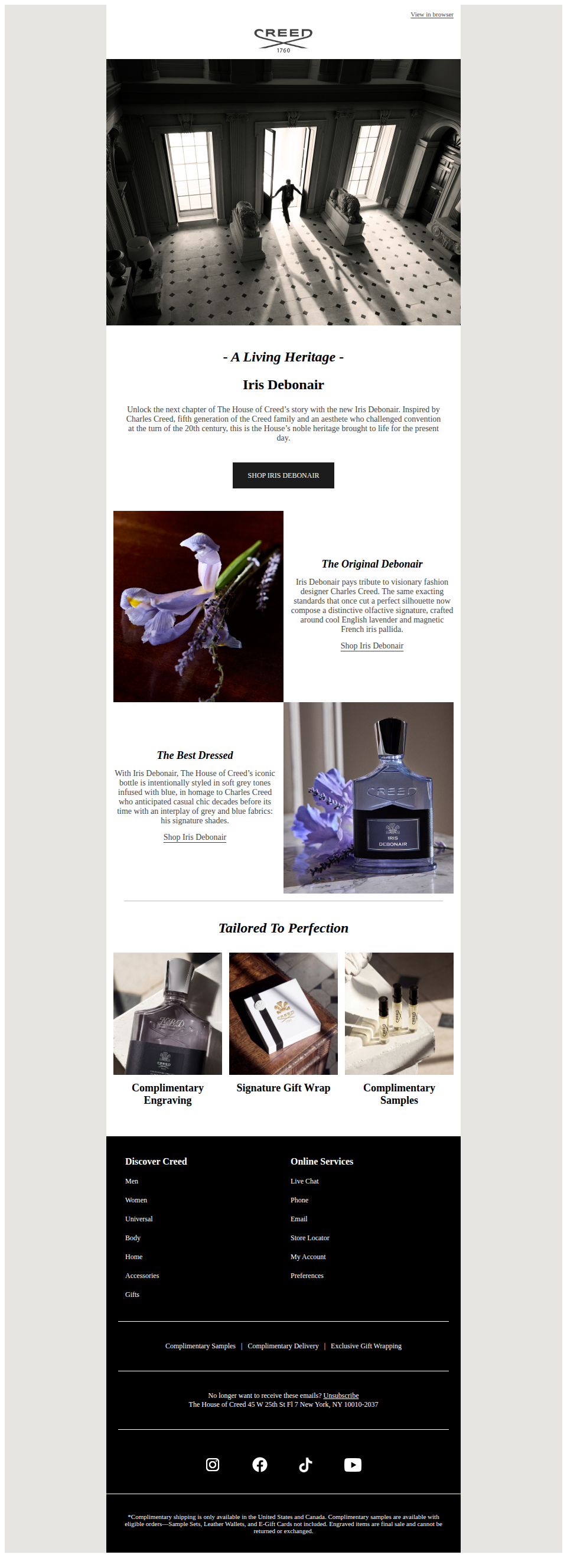 Iris Debonair | Where Past Meets Present