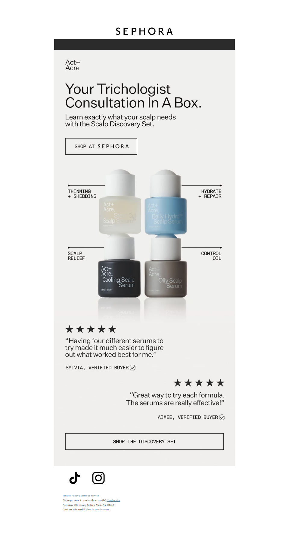 Discover Your Serum At Sephora