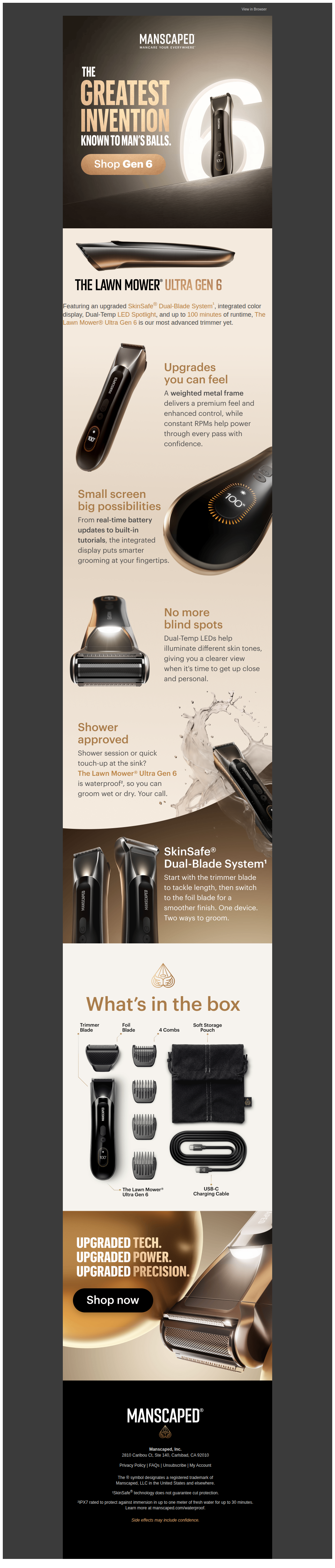 What makes Gen 6 our best trimmer yet?