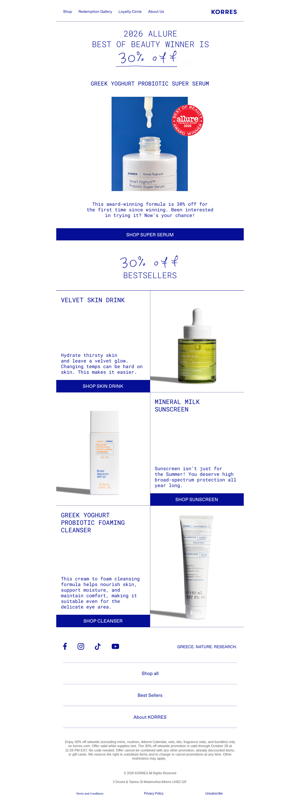 2026 Allure Winner is 30% off 👑