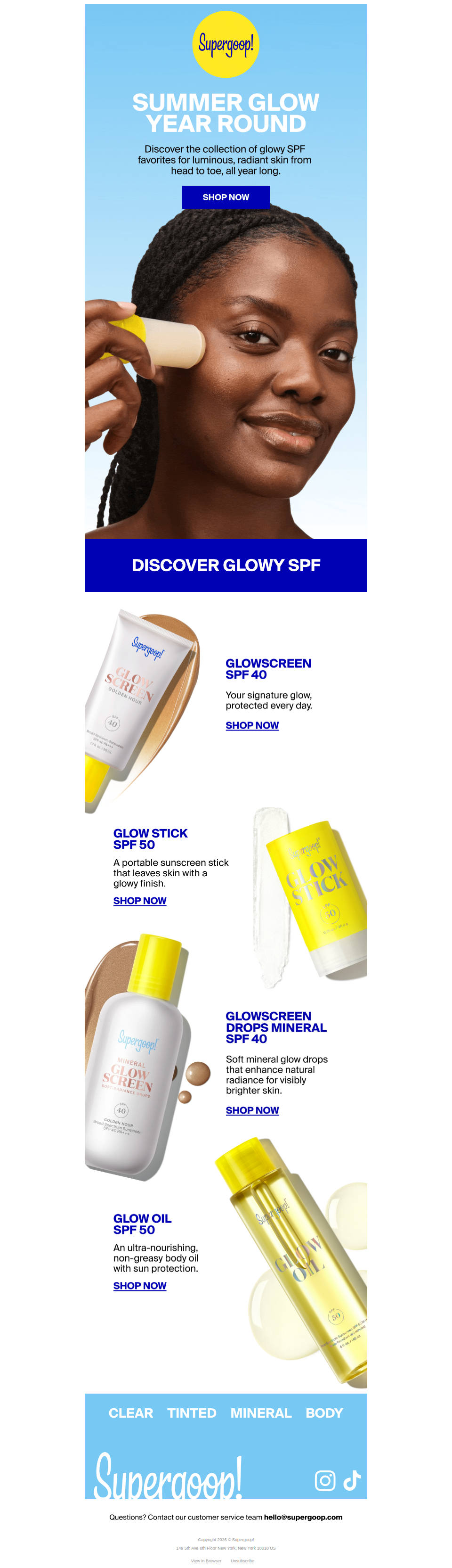 The secret to glowing all year?