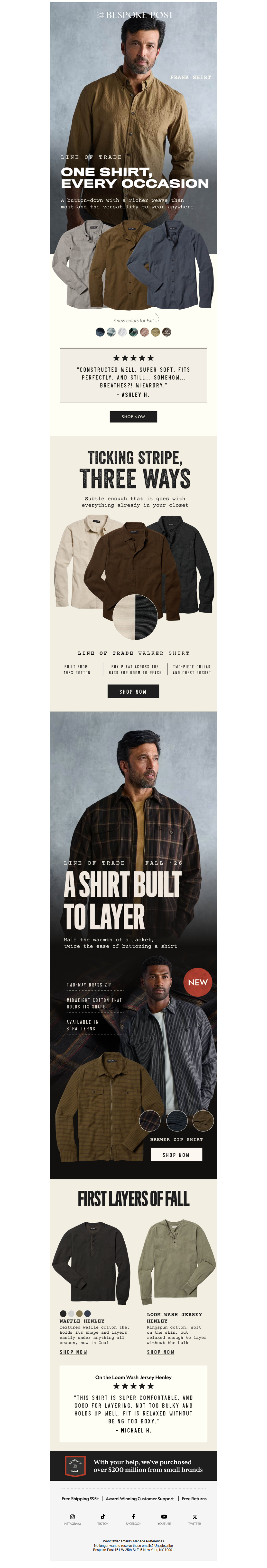 A Shirt With a Zipper