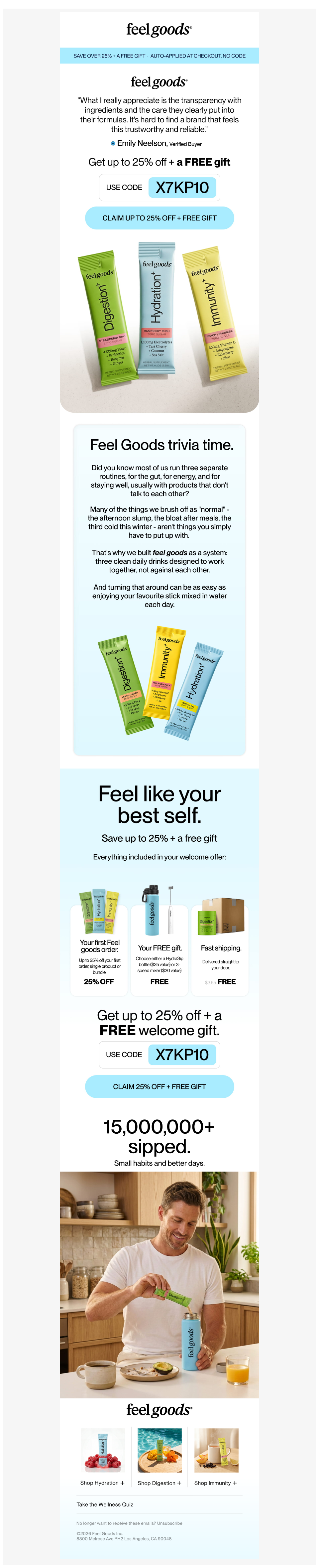 Why feeling good isn't about one fix
