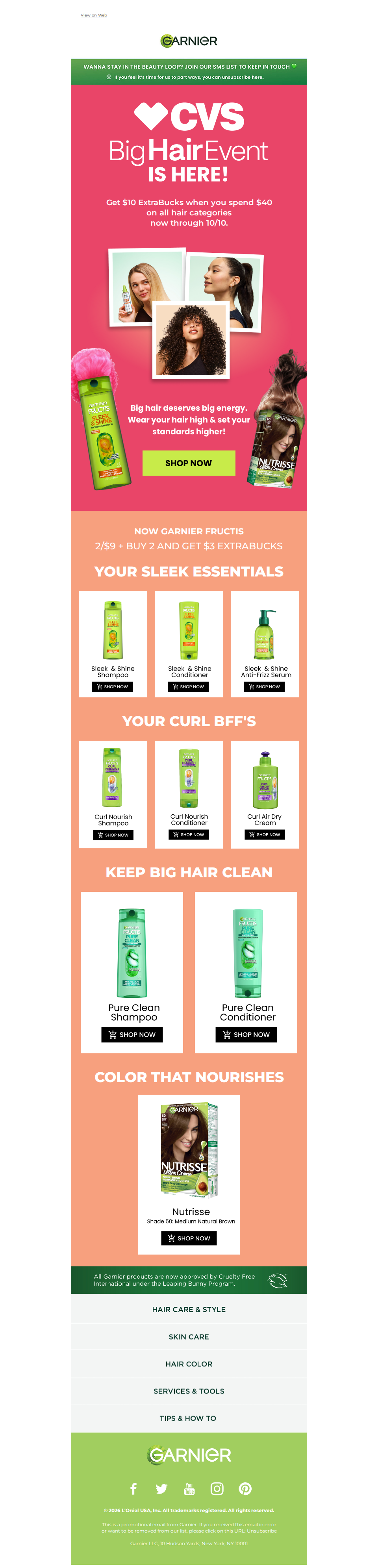 Jacqui, stack ExtraBucks on hair faves 🛍