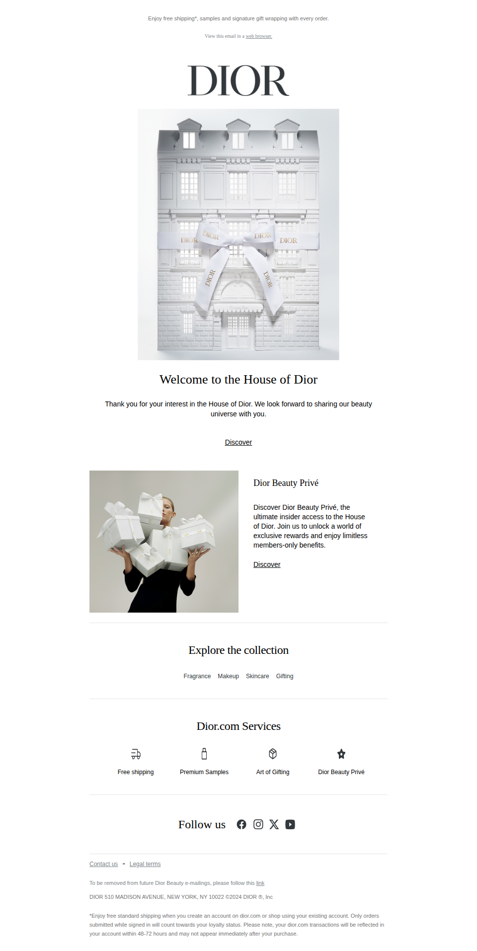 Welcome to the House of Dior
