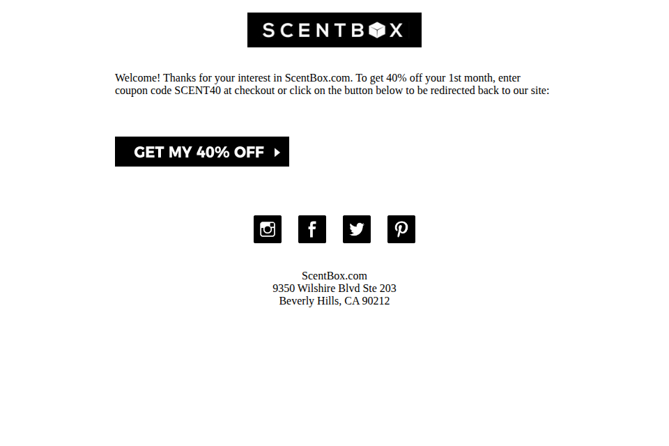 Your 40% Off Discount Code