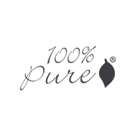 100% PURE logo